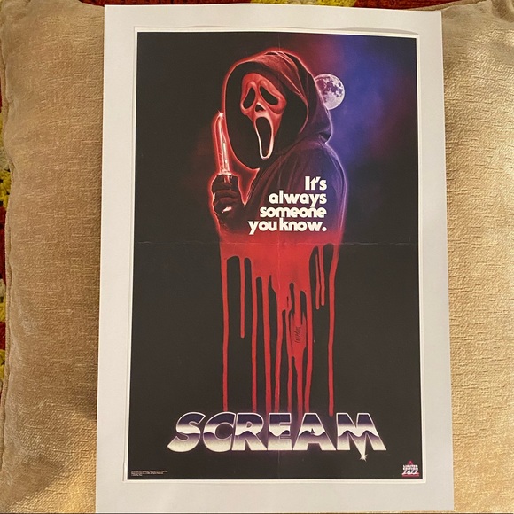 LAST 1! SCREAM 2022 LE Collectors Print - exclusive Ghostface art by Creepy Duck - Picture 1 of 2
